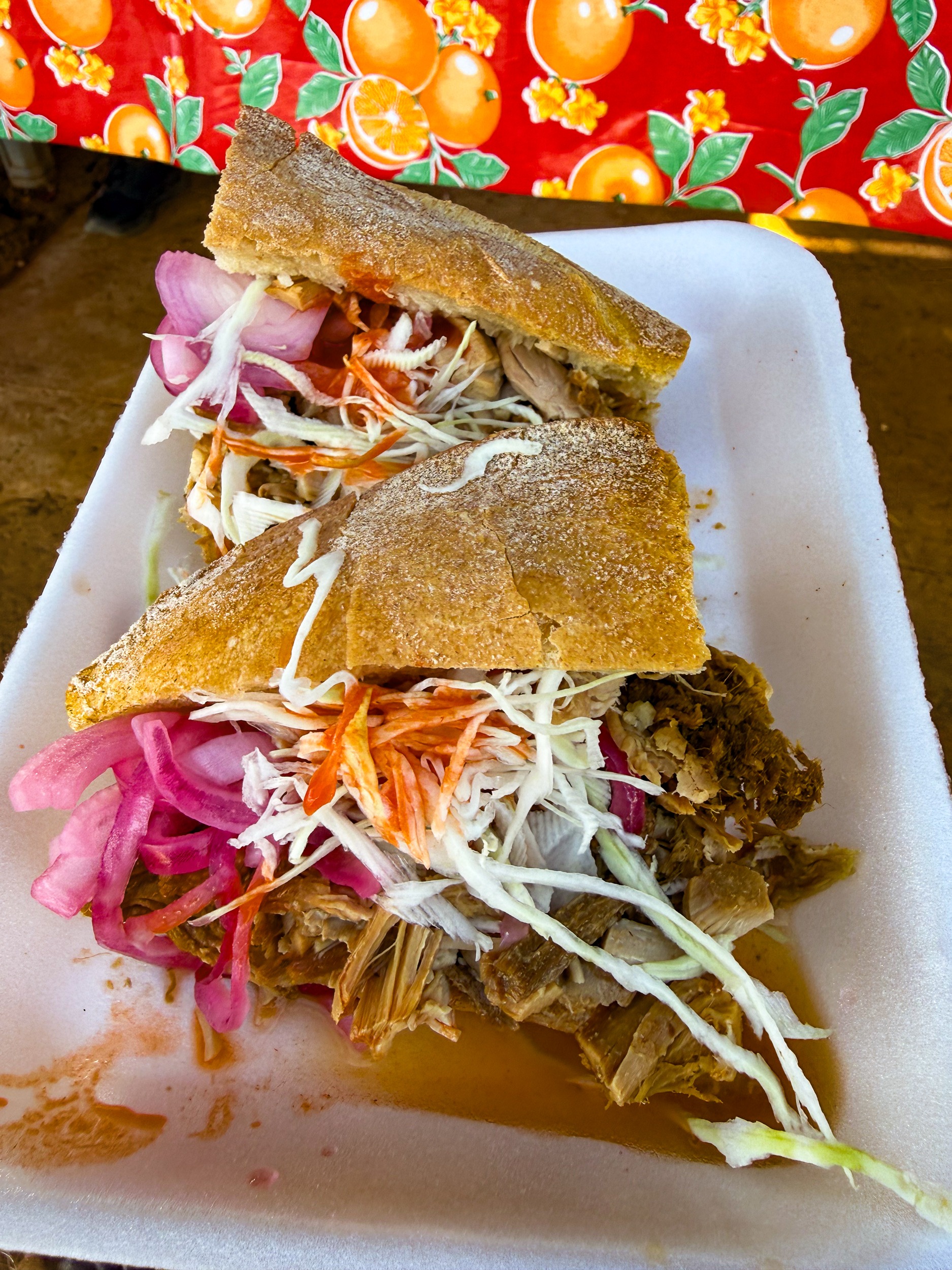 Torta Ahogada Plaza de Cobro Plan de Barrancas