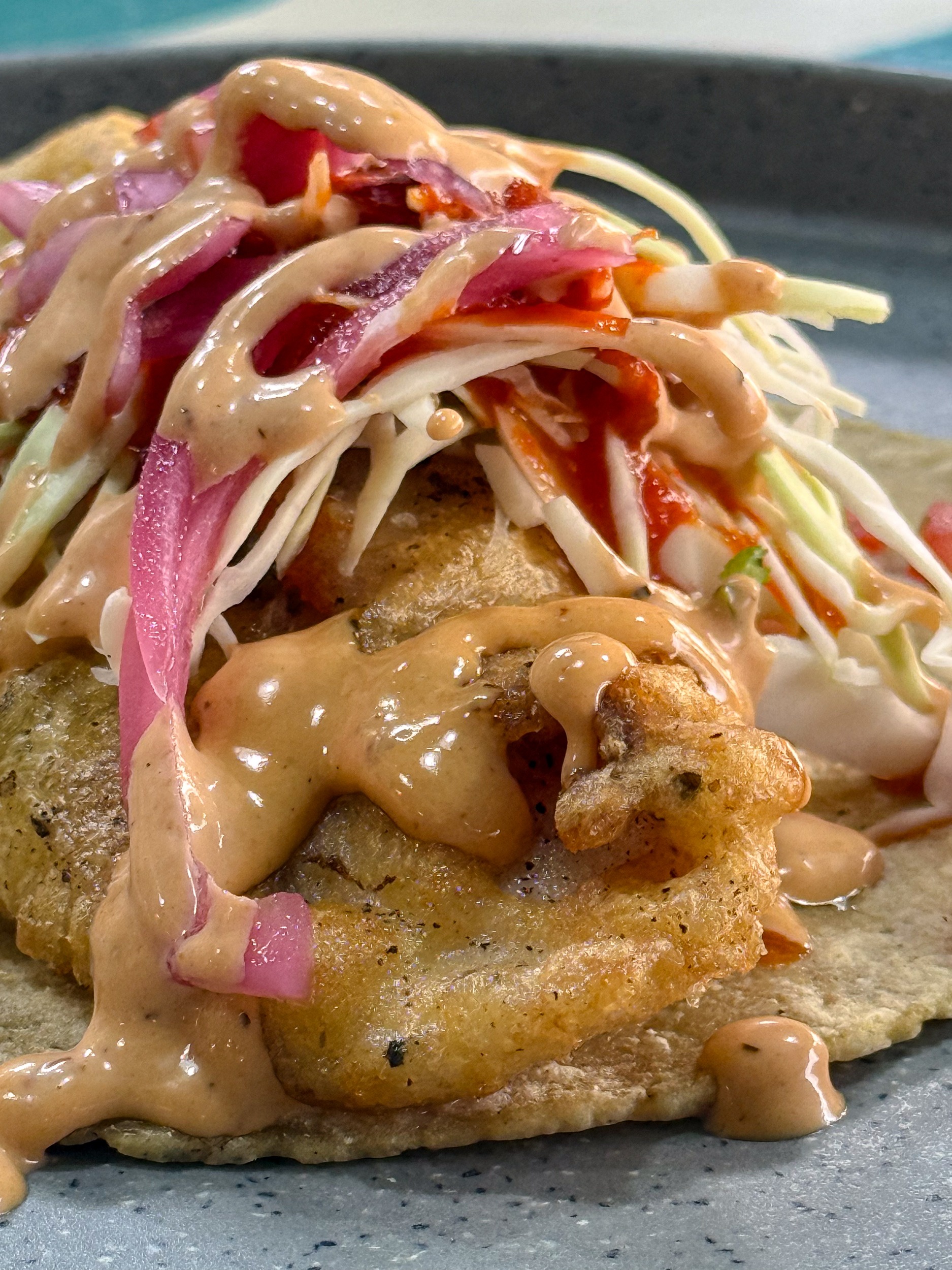 Pescado Capeado Estilo Ensenada (Fish Tacos Ensenada Style) Baja Norte Food Bar