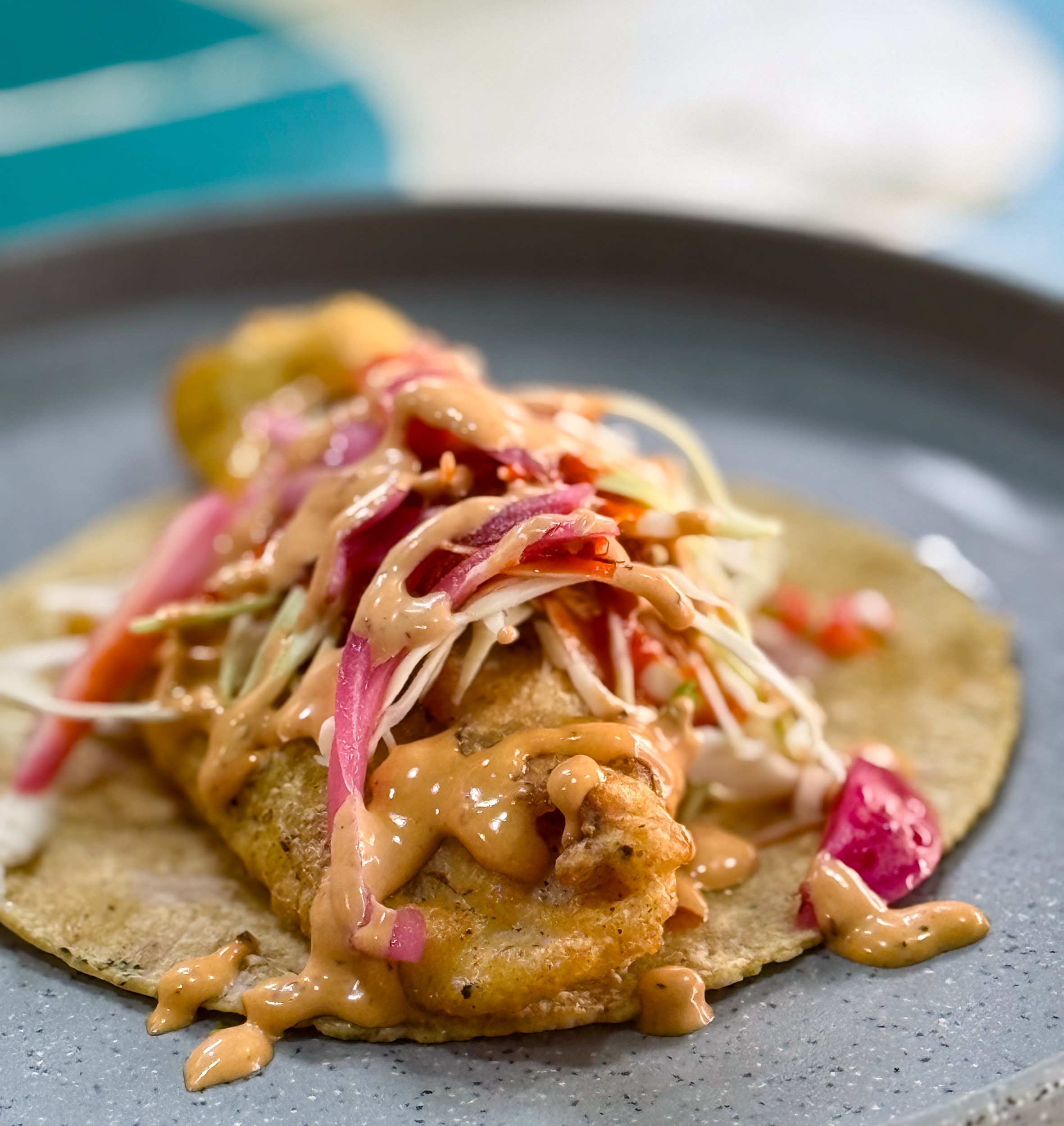 Pescado Capeado Estilo Ensenada (Fish Tacos Ensenada Style) Baja Norte Food Bar