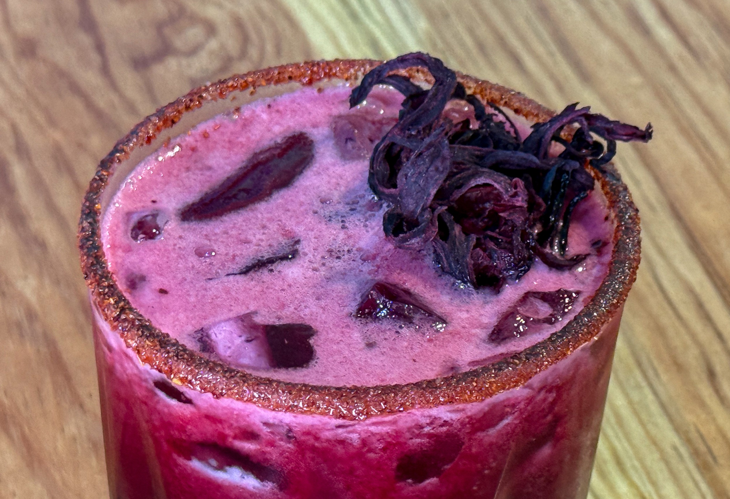Hibiscus Margarita Baja Norte Food Bar
