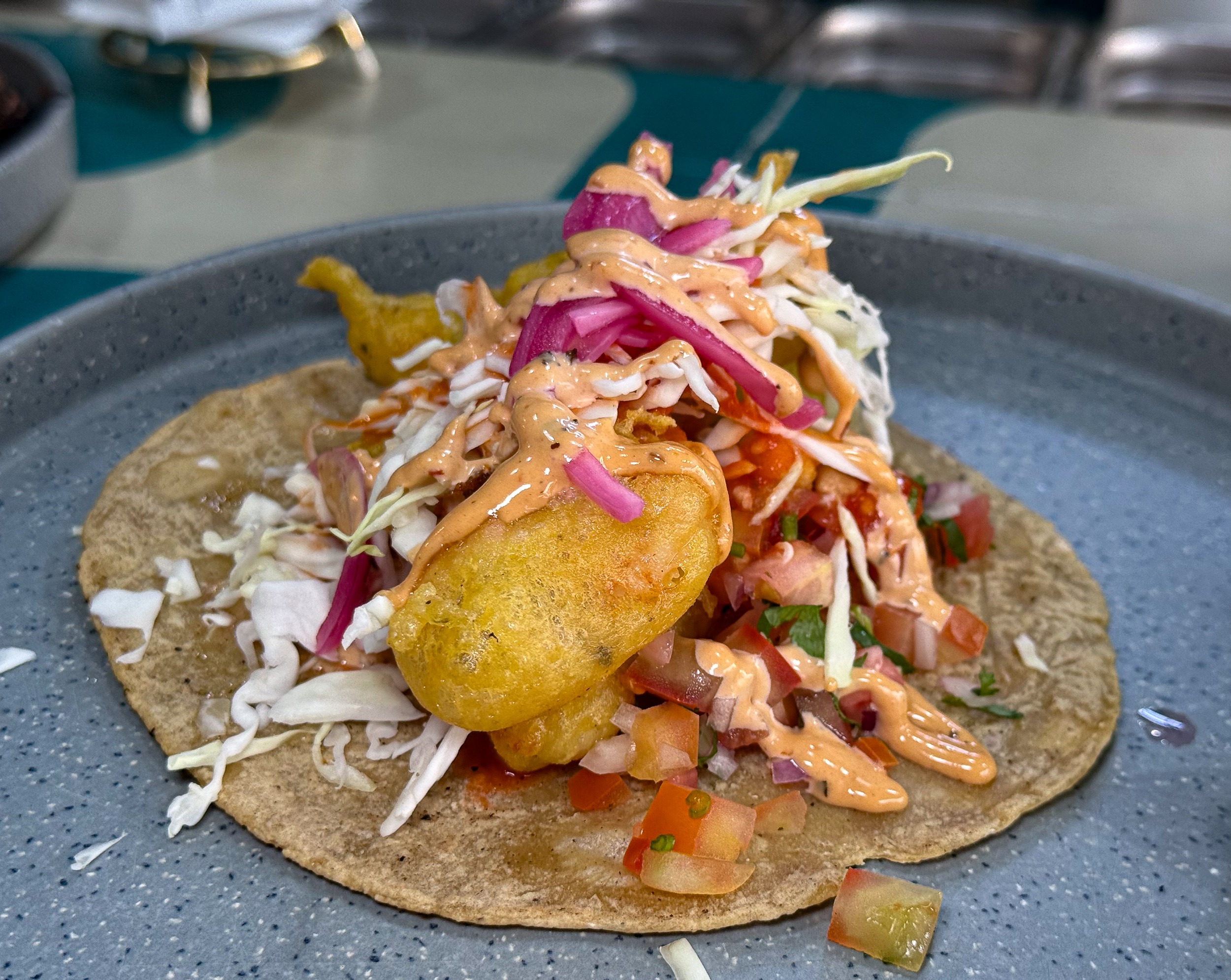Pescado Capeado Estilo Ensenada (Fish Tacos Ensenada Style) Baja Norte Food Bar