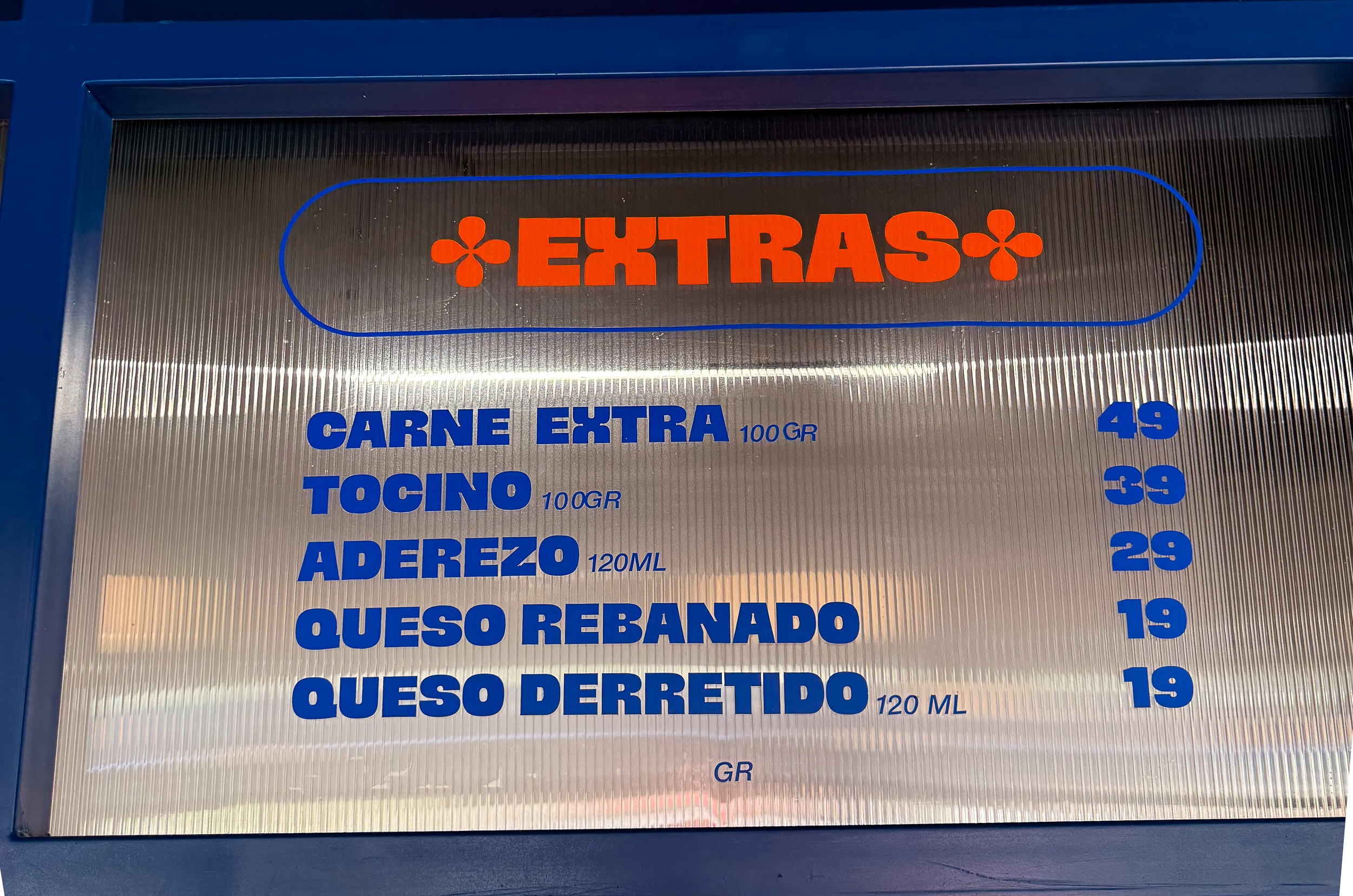 Menu Eureka Burgers Guadalajara