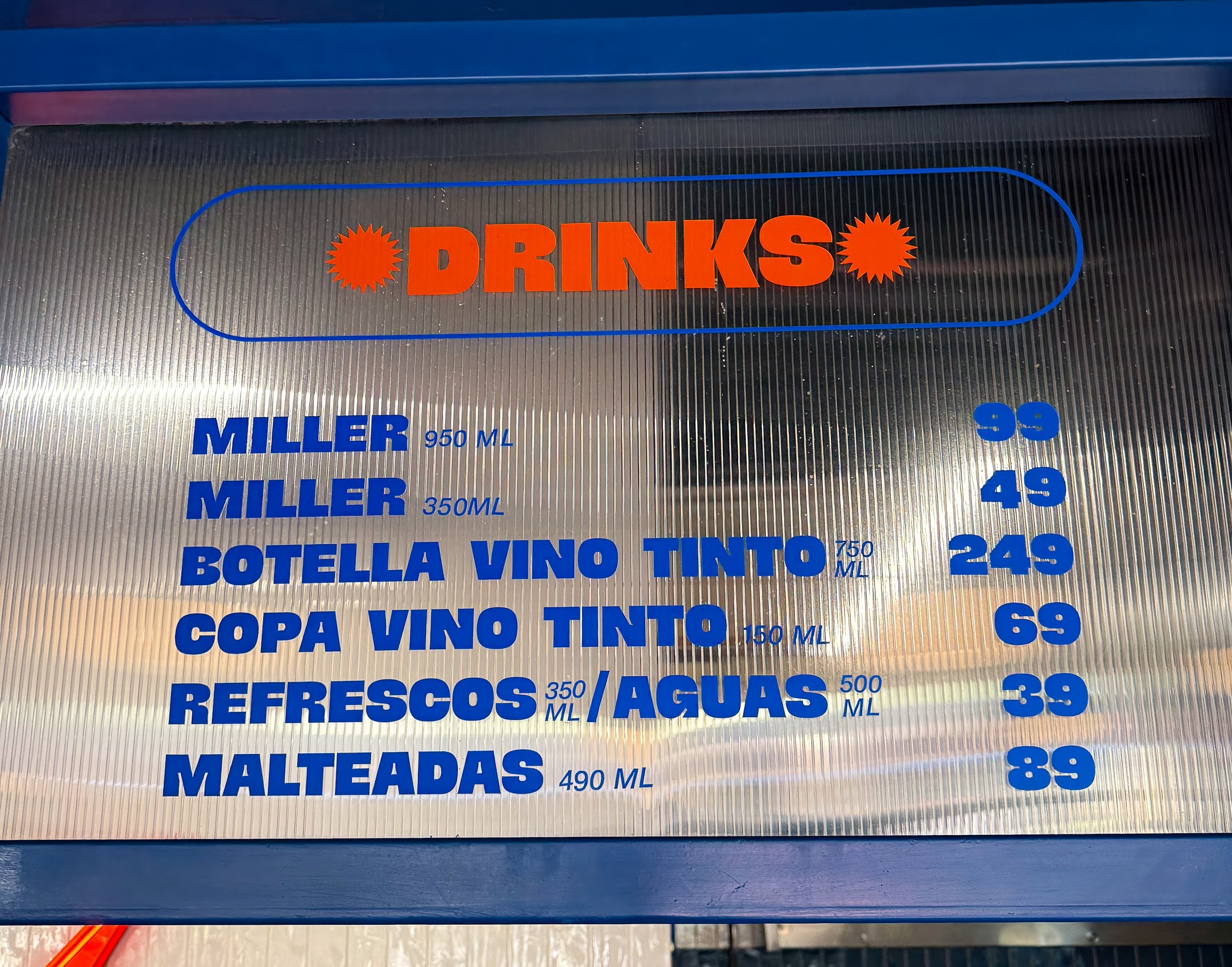 Menu Eureka Burgers Guadalajara